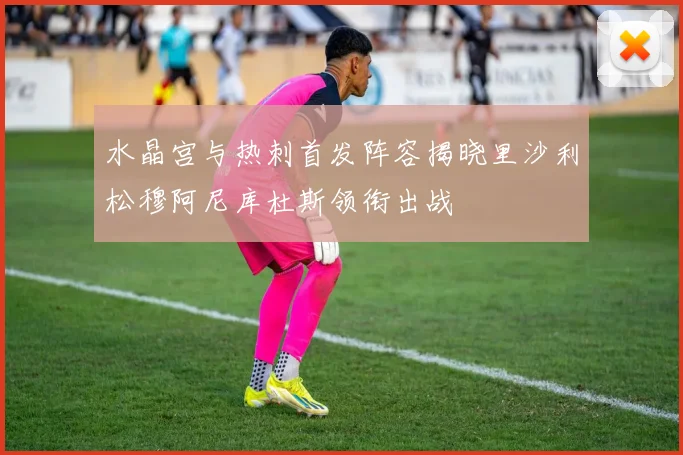 水晶宫与热刺首发阵容揭晓里沙利松穆阿尼库杜斯领衔出战